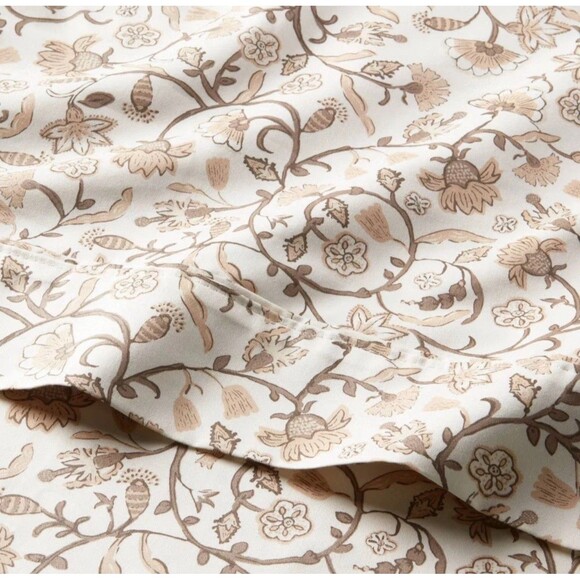 Twin/Twin XL 400TC Performance Sheet Set Cool Floral - Threshold - NEW - Picture 3 of 6